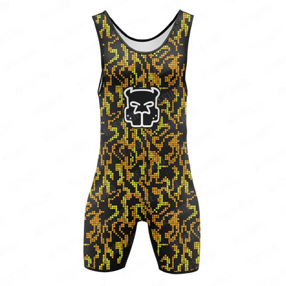 Wrestling Singlet Bodysuit – 15 Designs | S–3XL | Lycra