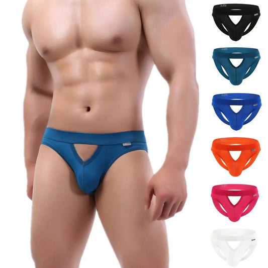 Low-Cut Jockstrap – 6 Colours | S–XL | Nylon & Lycra
