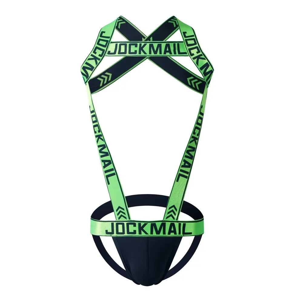 Jockmail Bodyharnas met Jockstrap