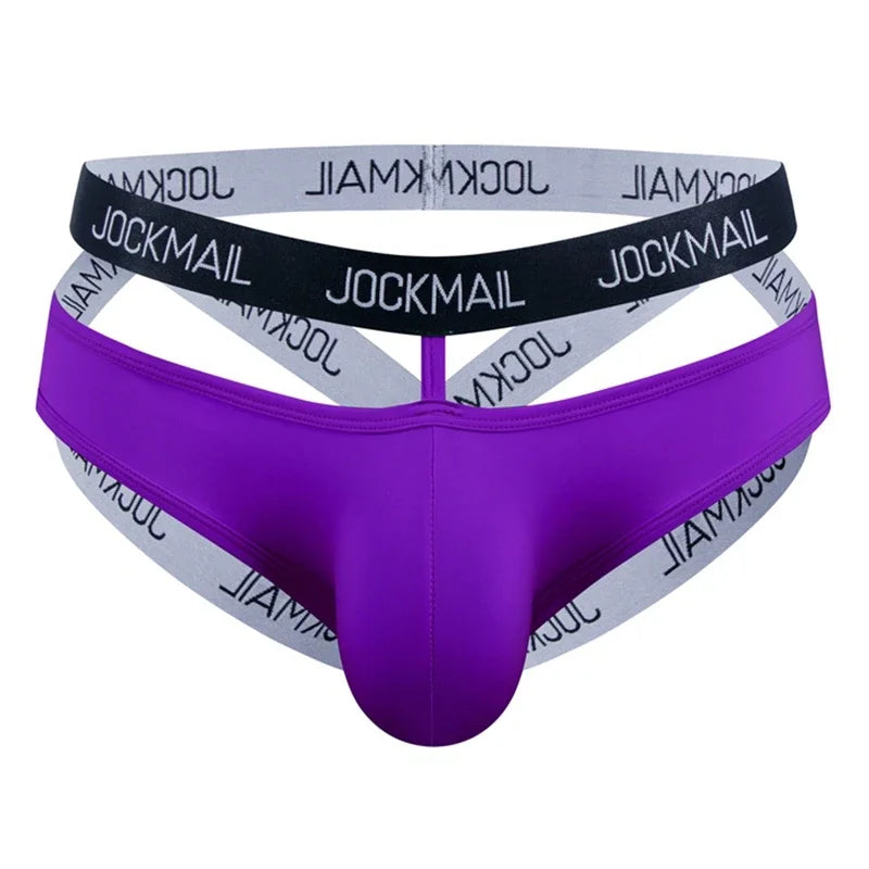 Hollow Pouch G-String Jockstrap – 10 Colours | M–XL | Nylon & Elastane