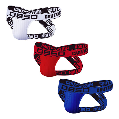 Crossed Strap Jockstrap – 3 Colours | M–2XL | Cotton & Lycra