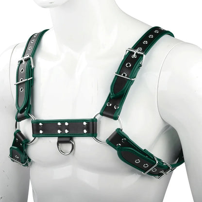 Body Harness – 6 Colours | One Size | Faux Leather