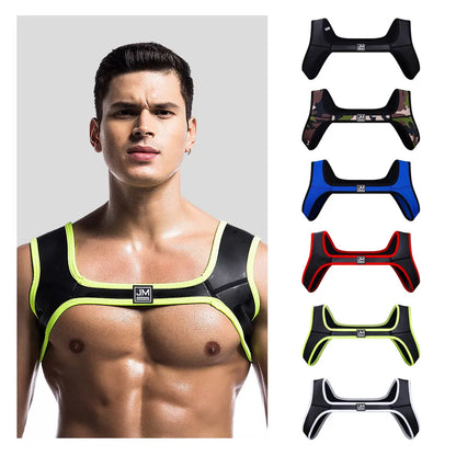 Jockmail Neoprene Body Harness | 6 Colours | S-M & L-XL
