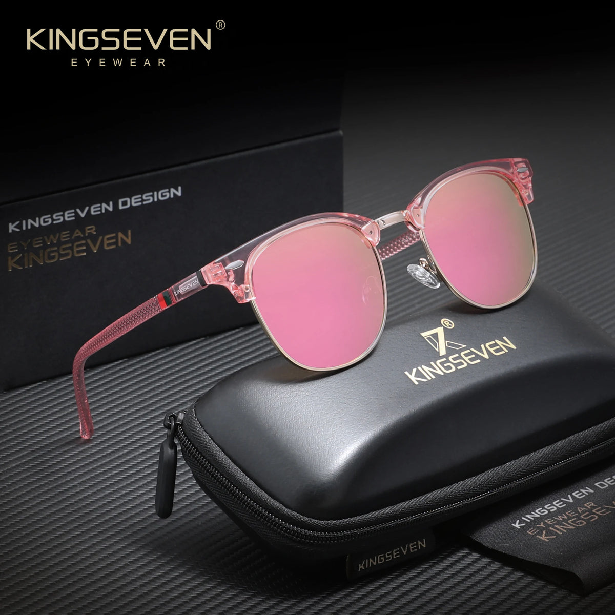 Round Polarized Sunglasses – 10 Colours | One Size | UV400 & Cat 3