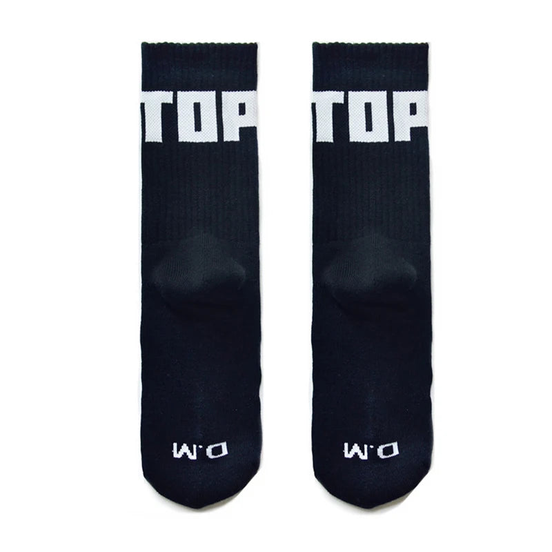 Statement Crew Socks – Black & White | One Size | Cotton & Elastane