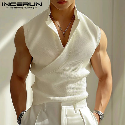 Incerun Mouwloze Tanktop