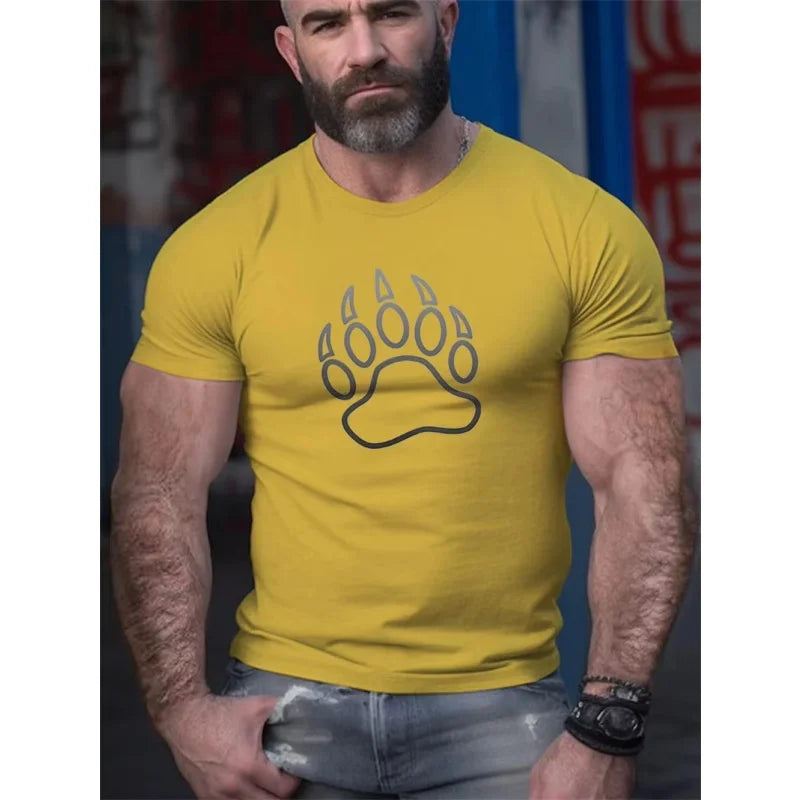 Bear Graphic T-Shirt – 14 Styles | S–6XL | Polyester