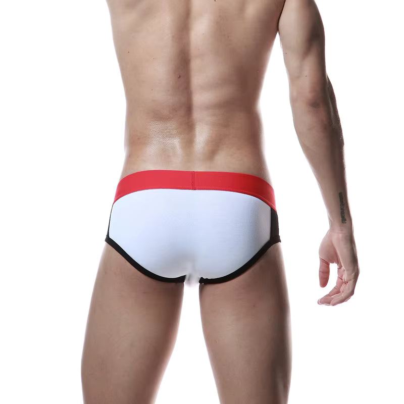 Low-Waist Cotton Brief – 5 Colours | M–2XL | Cotton & Spandex