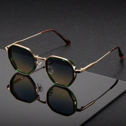 Vintage Round Punk Sunglasses – UV400 | 5 Colours | Resin Frame