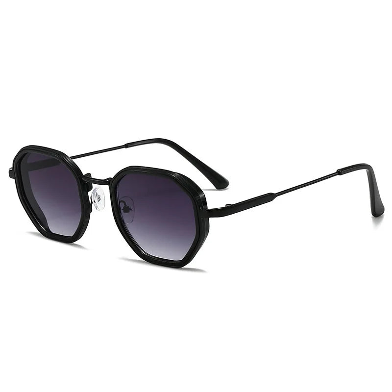 Vintage Round Punk Sunglasses – UV400 | 5 Colours | Resin Frame