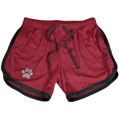 Breathable Mesh Shorts with Paw Print – 17 Colours | Sizes by Weight | M–XXL