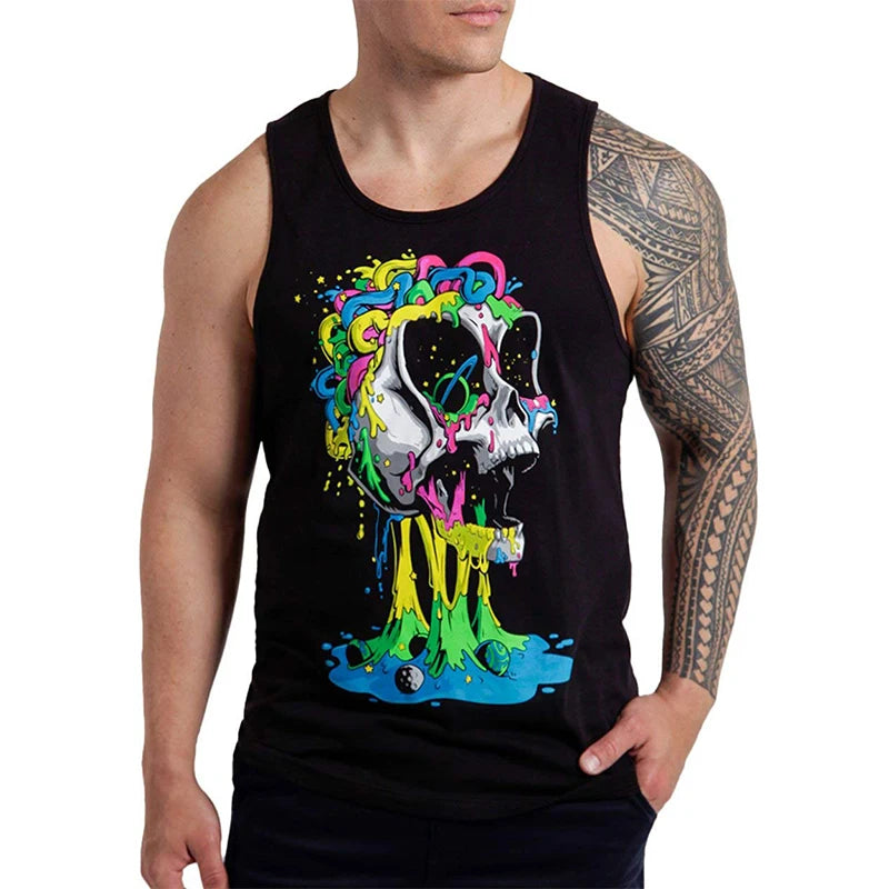 Graphic Print Tank Top | 15 Designs | XS–6XL