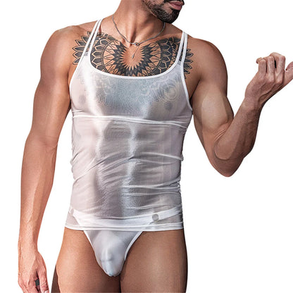 Sheer Gloss Tank Top
