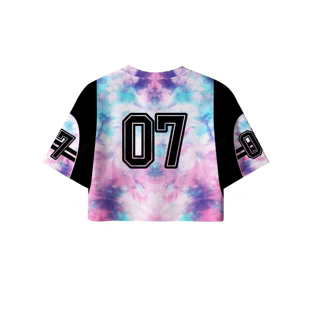 Y2K Mesh Sport Crop Top – Good Boy Print | S–4XL | Polyester