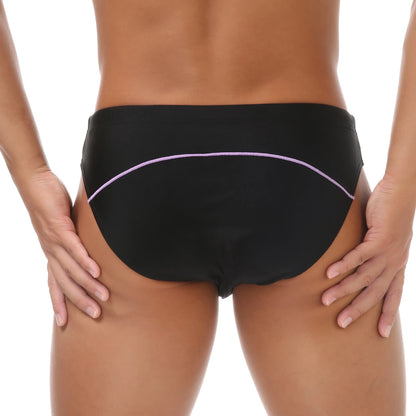 Low-Rise Swim Briefs – 5 Colours | M–3XL | Nylon & Spandex