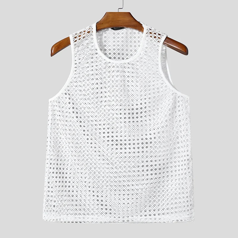 Mesh Grove Tank Top