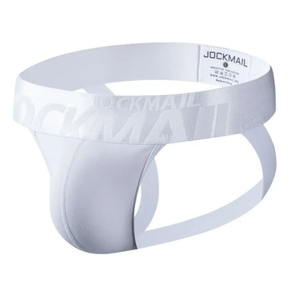 Cotton Jockstrap – Black & White | M–2XL | Cotton & Lycra