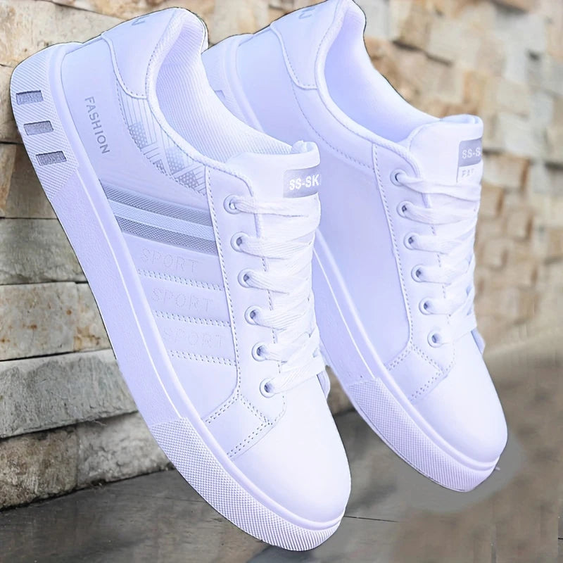 Low-Top Skate Sneakers | White | EU 39–48