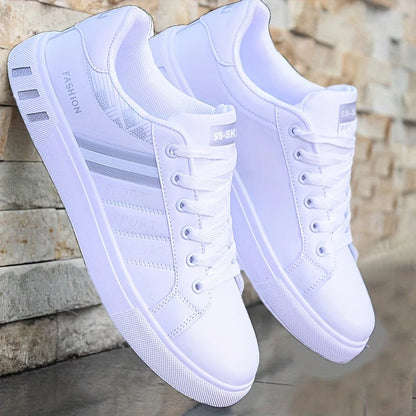 Low-Top Skate Sneakers | White | EU 39–48