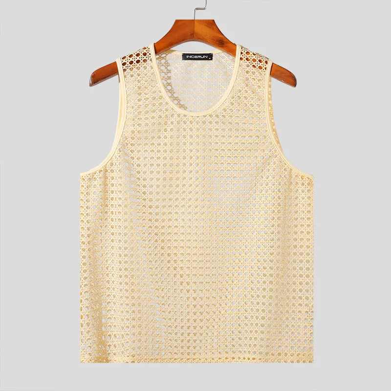 Mesh Grove Tank Top