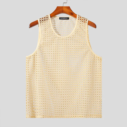 Mesh Grove Tank Top