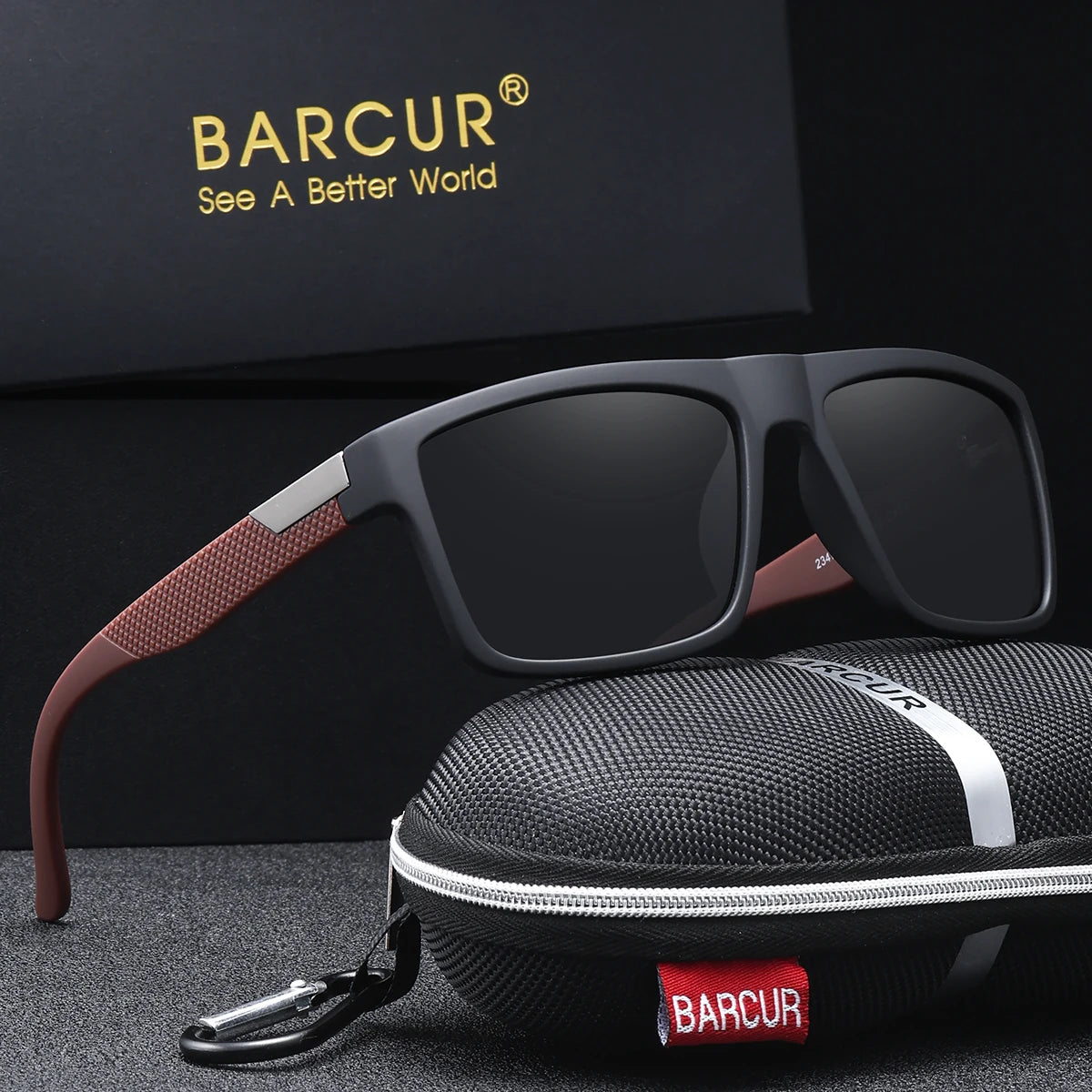 Polarised Square Sunglasses – 9 Colours | One Size | Polycarbonate & TAC