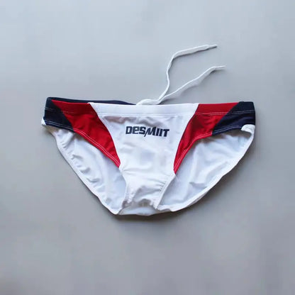 Swim Brief – White | M–2XL | Nylon & Elastane