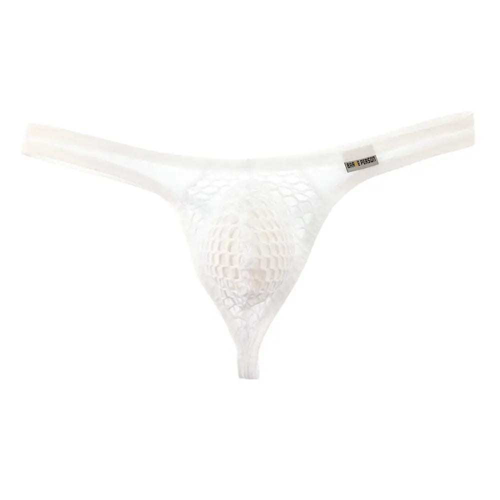 Men's Mesh Transparent Thong – Sexy G-String T-Back Underwear | S–XL