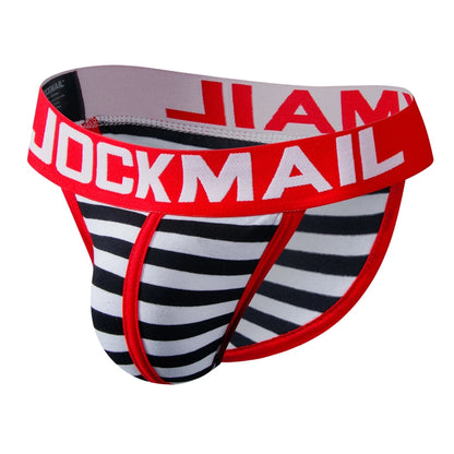 Stripe Print Brief – Bold Graphic Underwear | M–2XL