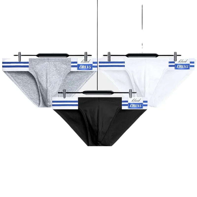 Low-Waist Brief – 3 Colours | M–2XL | Cotton & Elastane