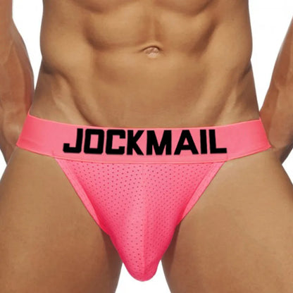 Neon Jockstrap – 4 Colours | M–2XL | Nylon & Mesh