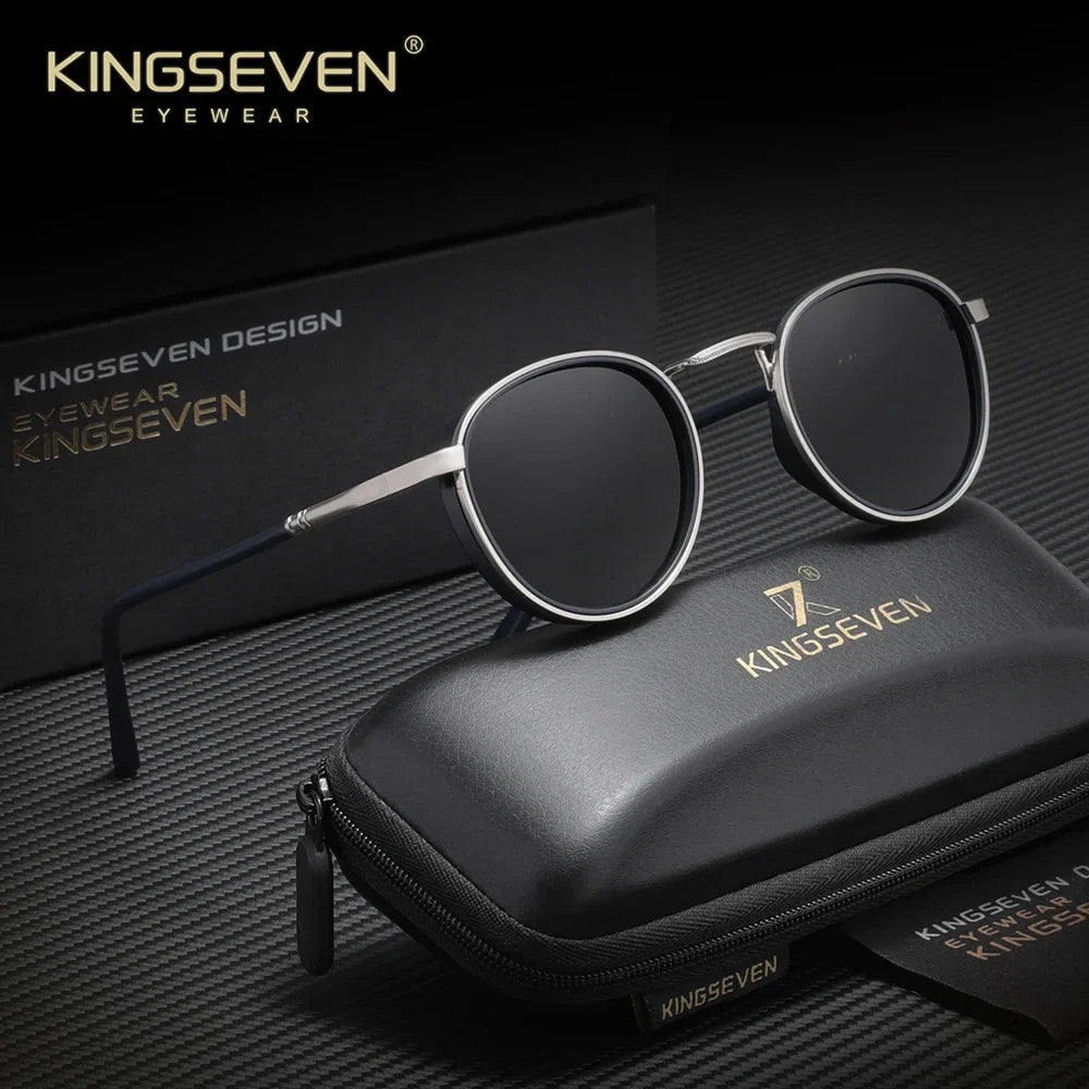 Polarised Vintage Round Sunglasses – 5 Colours | One Size | Alloy & TAC