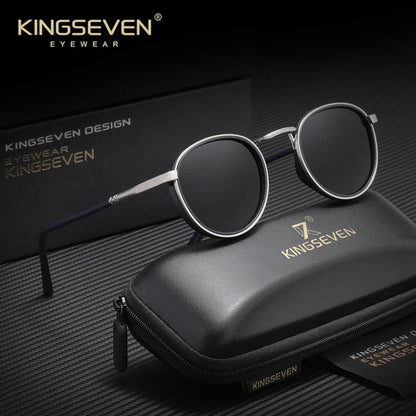 Polarised Vintage Round Sunglasses – 5 Colours | One Size | Alloy & TAC