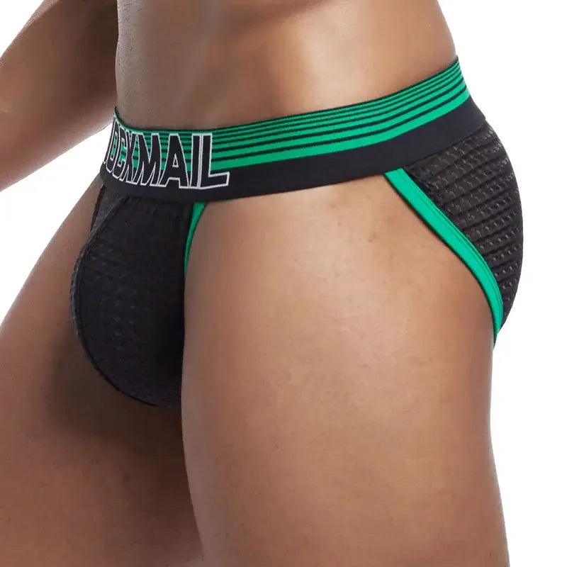 Mesh Tanga Brief – Vivid Colour Underwear | M–2XL
