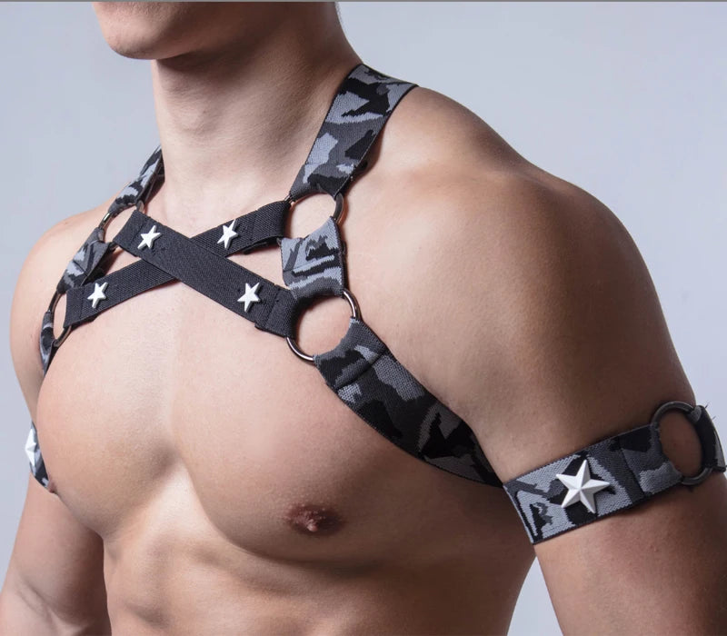 Pineapple-Wear Camouflage Nylon Harness | 4 Camo Styles | One Size