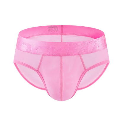 Ice Silk Transparent Brief – Sheer Men’s Underwear | M–2XL