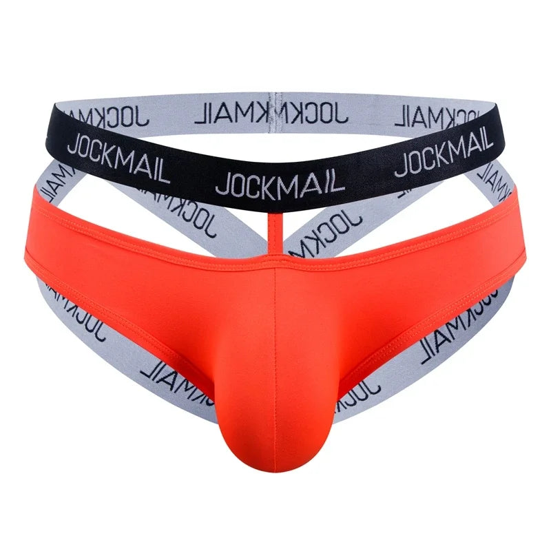Hollow Pouch G-String Jockstrap – 10 Colours | M–XL | Nylon & Elastane
