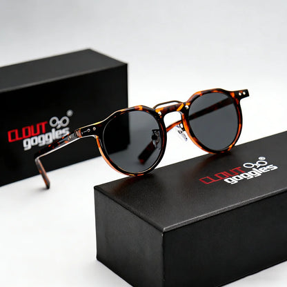 Double Beam Round Sunglasses – 5 Colours | One Size | Plastic