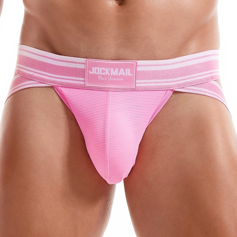 Wide-Waistband Jockstrap – 13 Colours | M–XXL | Nylon & Lycra