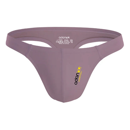 Men's Embossed Jockstrap G-String – Breathable Sexy Underwear with 3D Sculpted Pocket | M–XXL