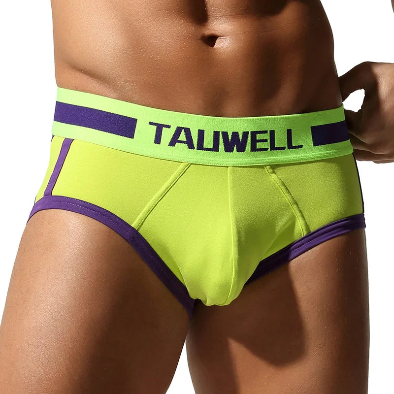 Colour-Block Brief – 3 Colours | M–2XL | Cotton & Elastane