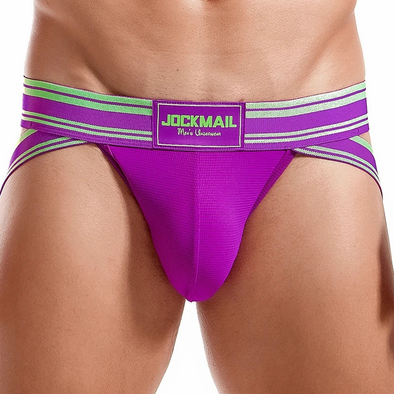 Wide-Waistband Jockstrap – 13 Colours | M–XXL | Nylon & Lycra