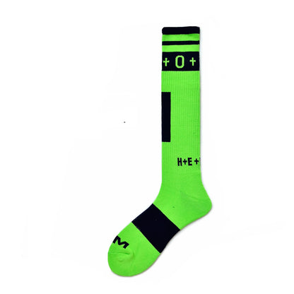 High-Tube Sports Socks – 8 Colours | One Size | Cotton & Elastane