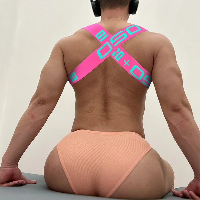 BS Elastic Body Harness | 4 Colours | One Size