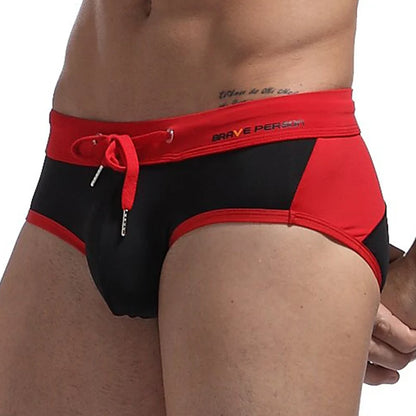 Solid Swim Brief – 4 Colours | S–XL | Nylon & Elastane