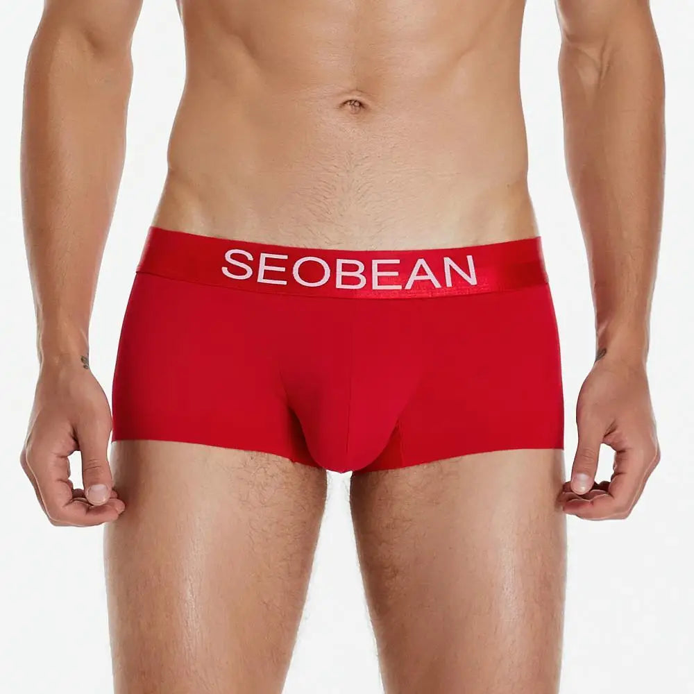 Ice Silk Boxer Shorts – 6 Colours | M–2XL | Nylon & Spandex