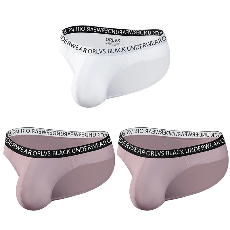 Men's Hip Briefs 3-Pack | 10 Different Sets | M–2XL
