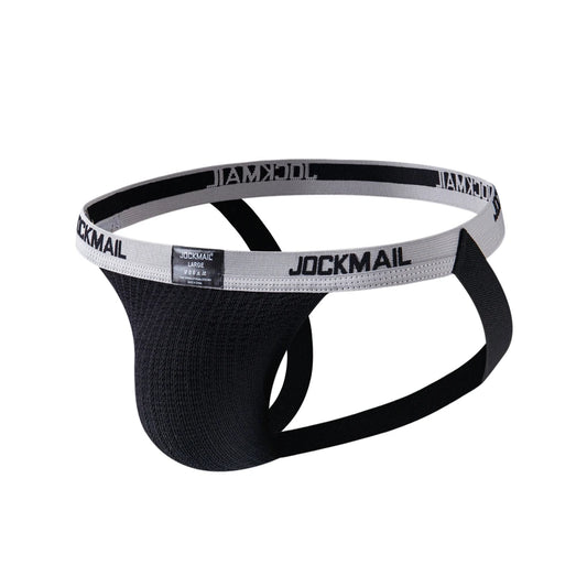 Mesh Jockstrap – Black, White & Rainbow | M–2XL | Nylon & Lycra