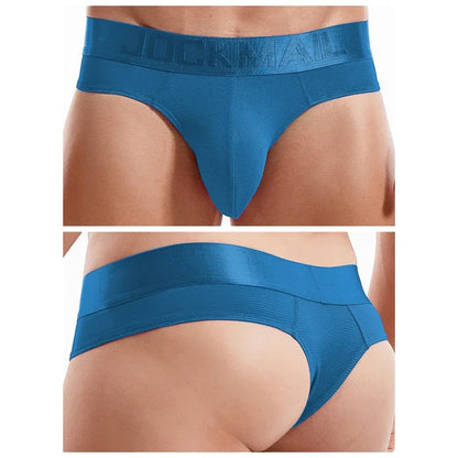Colourful Waistband Thong – 9 Colours incl. Fluor | M–2XL | Nylon & Lycra