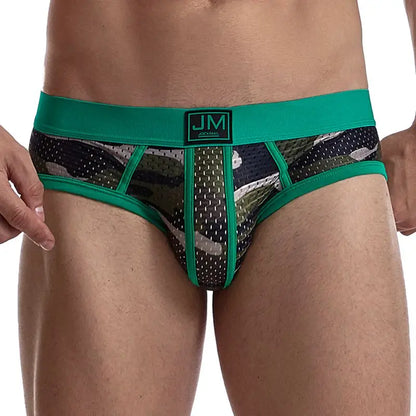 Mesh Brief Camo – Lightweight Mesh Underwear | M–2XL